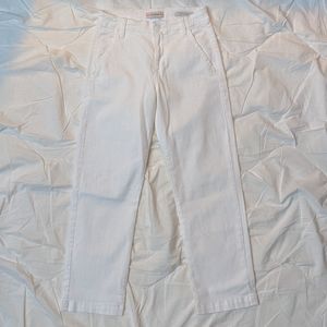 White straight leg Guess jeans